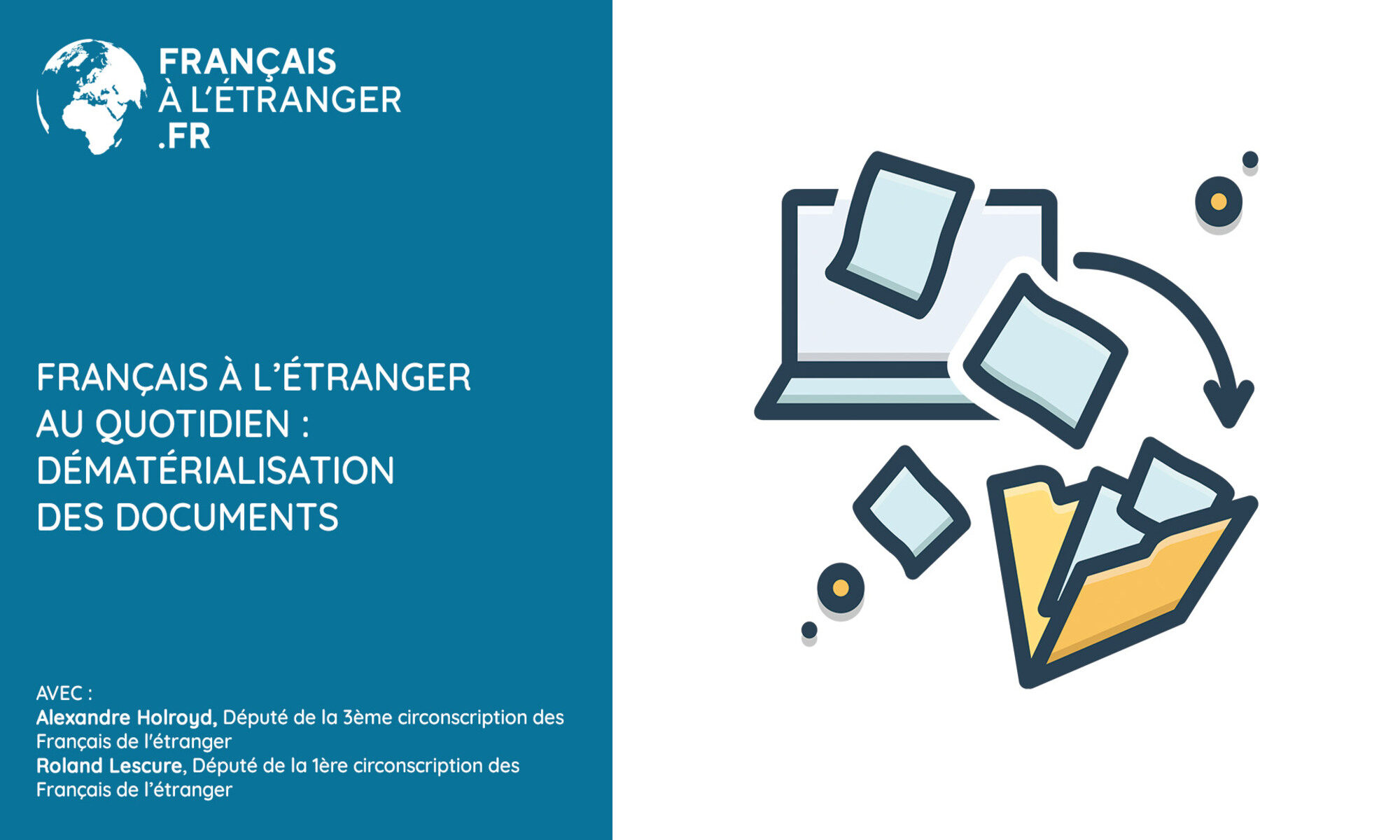 Français à l’étranger au quotidien la dématérialisation des documents